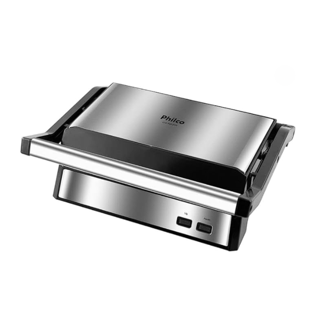 Grill e Sanduicheira 2 em 1 Inox Philco PGR21PI (220V)