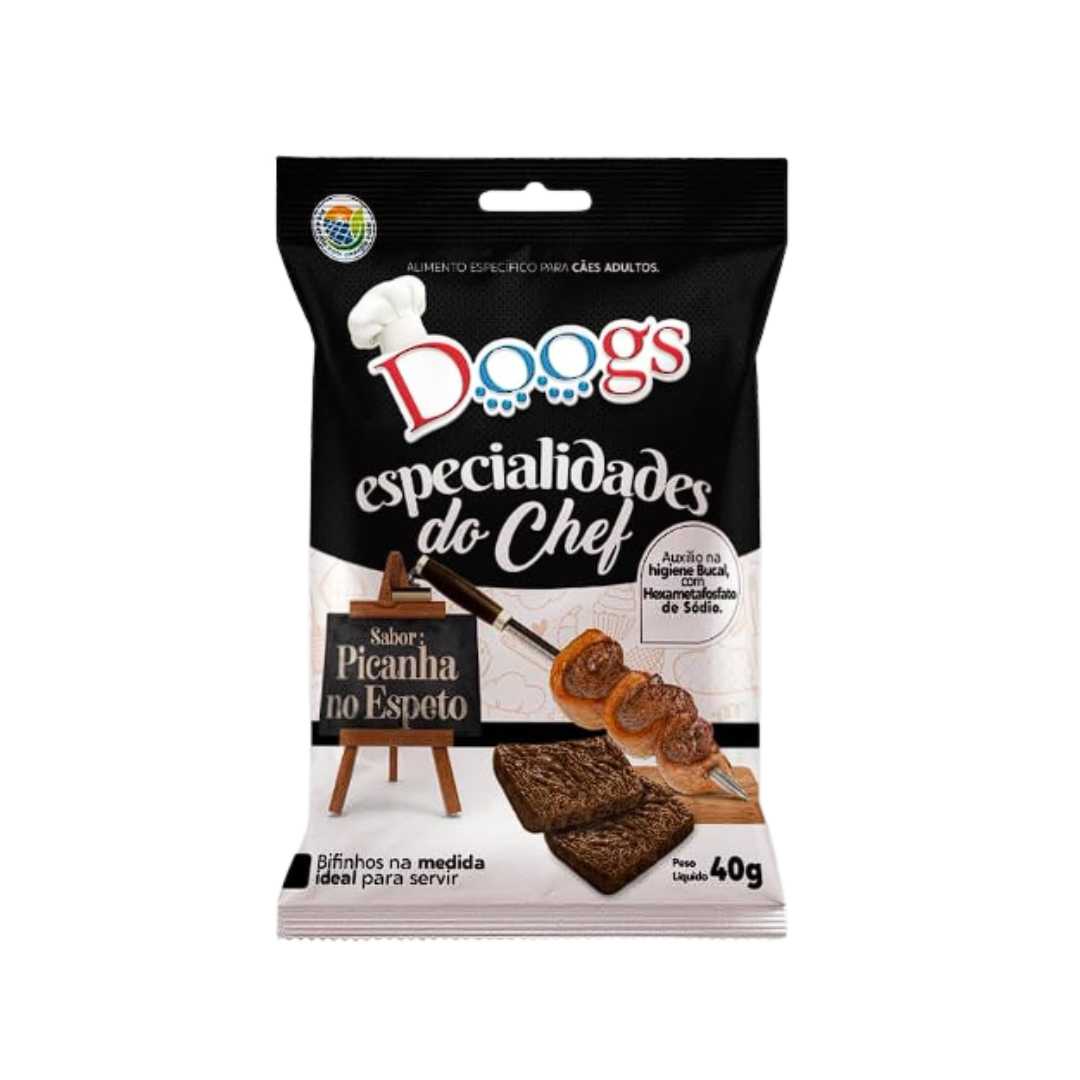 Doogs Bifinho Especialidades do Chef Sabor Picanha (40g)