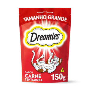 Dreamies Petisco Carne Tentadora Gatos Adultos (150g)