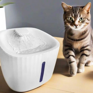 Bebedouro Automático para Gatos e Cães (3 Litros - Branco)